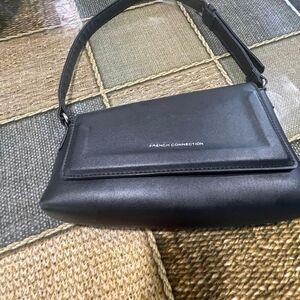 French Connection Black Shoulder Bag